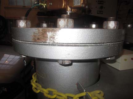 flange secured
